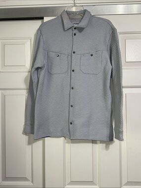 Mammut Light Gray Quilted Shirt Jacket